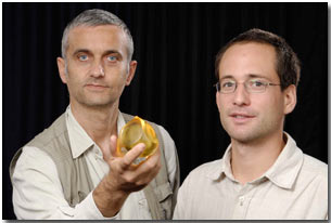 Dr. Gabor Domoko , Gomboc, and Dr. Peter Varkonyi